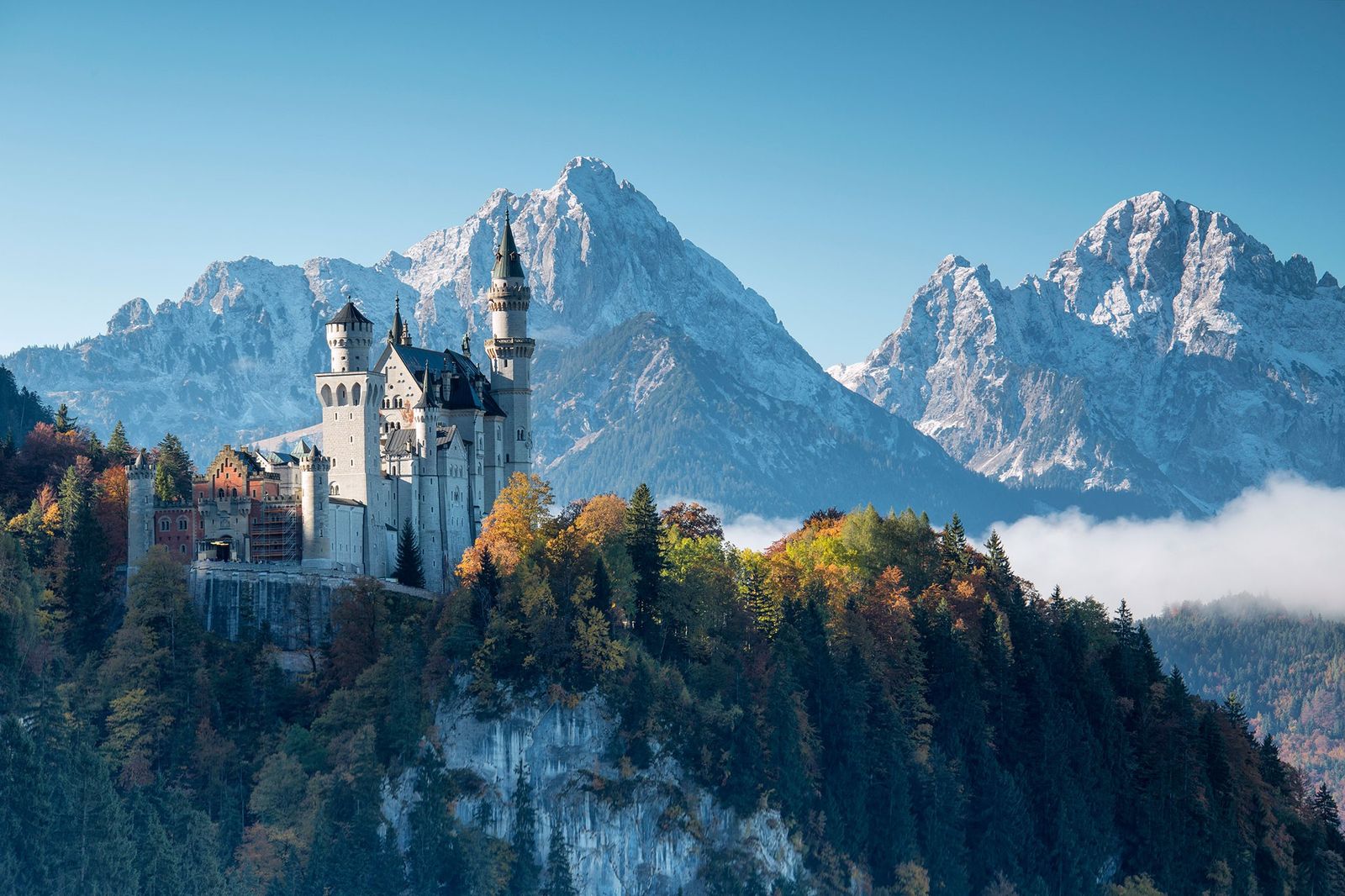 castle in winter