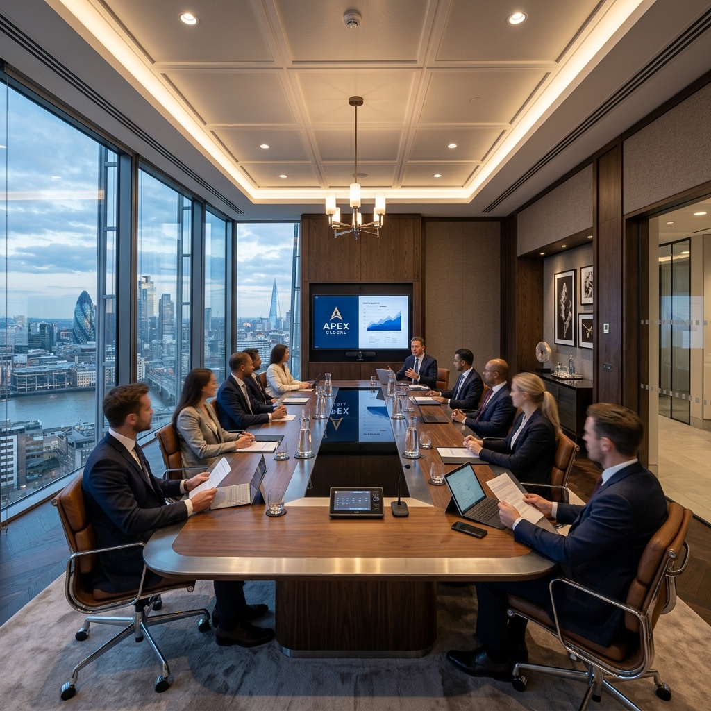 Corporate boardroom